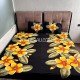 Hot Sale New Design Rayon Bedsheet Hand Painted Floral Design by Balinese Artisans